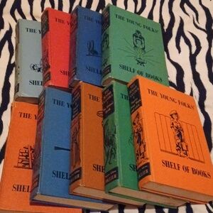 - Vintage 'The Young Folks' Book Collection